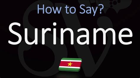Suriname pronounce - Learn how to pronounce suriname in English correctly with pronunciation and definition★ http://learn2pronounce.com ★Create your own flashcards by adding this...
